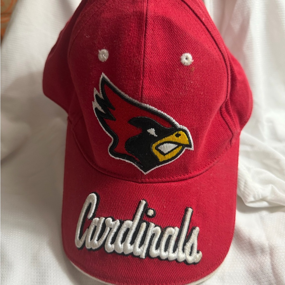 Arizona Cardinals 'CTM Baseball Cap Hat Mens One Size Maroon Embroidered Logo